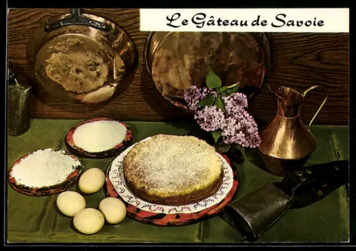 AK Le Gâteau de Savoie, Speise und Rezept