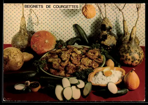 AK Beignets de courgettes, Speise und Rezept