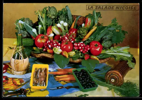 AK La Salade Nicoise, Zutaten und Rezept