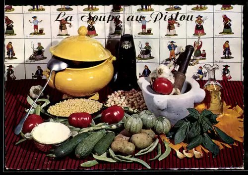 AK La Soupe au Pistou, Zutaten und Rezept