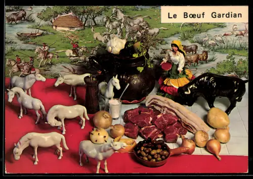 AK Le Boeuf Gardian, Zutaten und Rezept