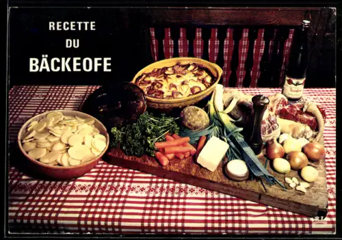 AK Le Bäckeofe, Speise und Rezept