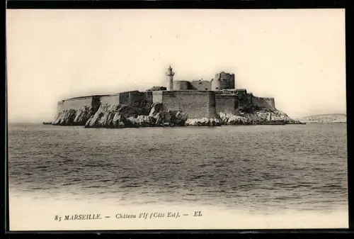 AK Marseille, Chateau d`If, Cote Est