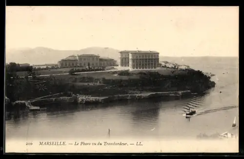 AK Marseille, Le Pharo vu du Transbordeur
