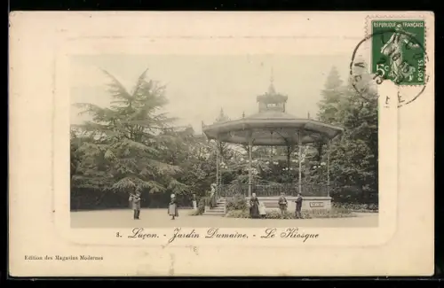 AK Lyon, Jardin Dumaine, Le Kiosque