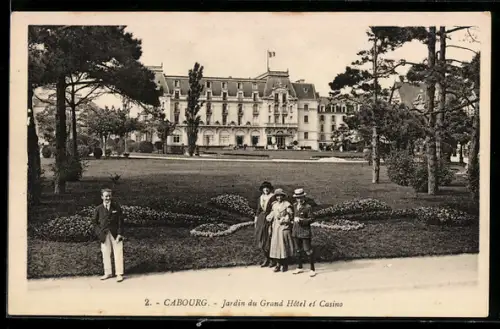 AK Cabourg, Jardin du Grand Hôtel et Casino