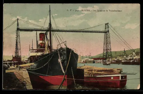 AK Rouen, Les Quais et le Transbordeur