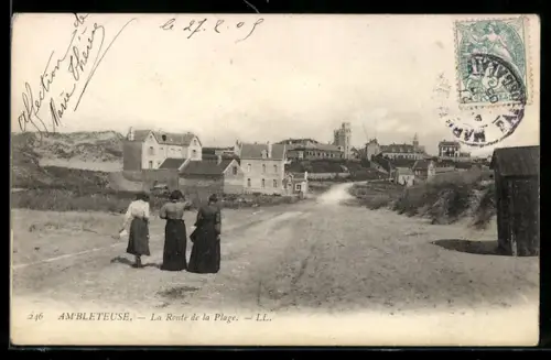 AK Ambleteuse, La Route de la Plage