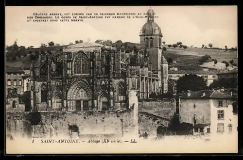 AK Saint-Antoine, Abbaye, XIe siècle