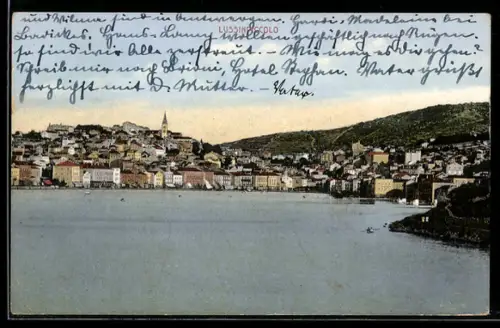 AK Lussinpiccolo, Hafenpanorama