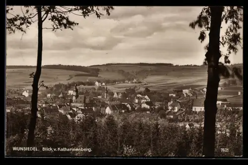 AK Wunsiedel, Blick vom Katharinenberg