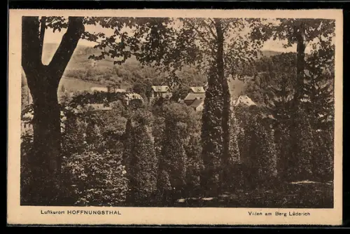 AK Hoffnungsthal, Villen am Berg Lüderich