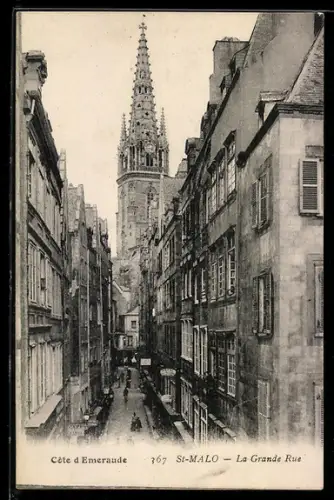 AK St-Malo, La Grande Rue