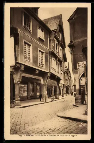 AK Dinan, Maisons & Porches de la rue de l`Apport