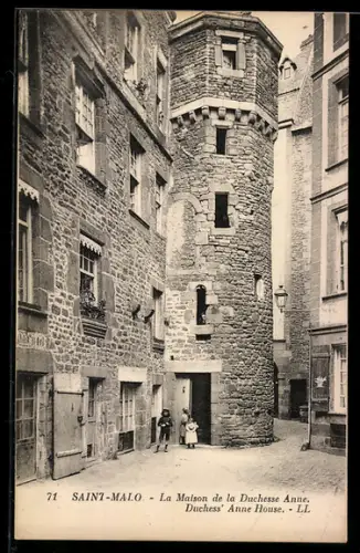 AK Saint-Malo, La Maison de la Duchesse Anne