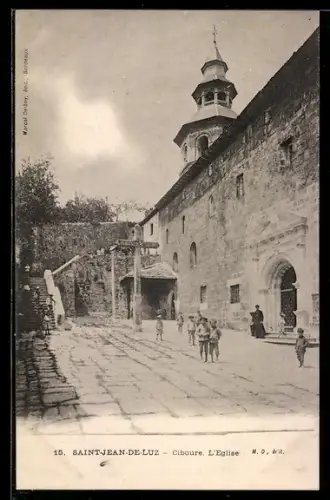 AK Saint-Jean-de-Luz, Ciboure, L`Eglise