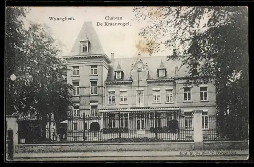 AK Wyneghem, Château De Kraanvogel