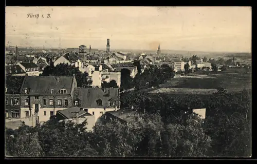 AK Fürth i. B., Stadtansicht