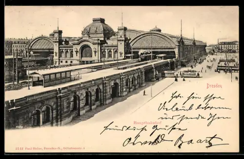 AK Dresden, Hauptbahnhof
