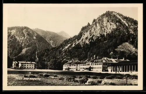 AK Bad Kreuth, Wildbad, Panorama, Berge