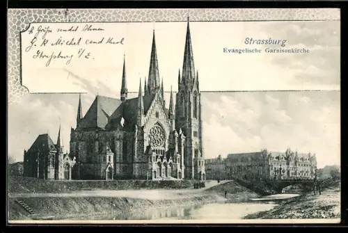 AK Strassburg, Evangelische Garnisonkirche