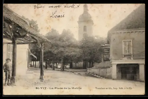 AK St-Vit, La Place de la Mairie