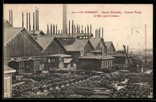 AK Le Creusot, Usines Schneider, Grande Forge et Parc aux Cylindres