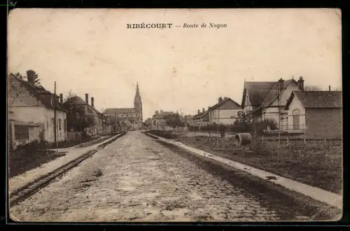 AK Ribécourt, Route de Noyon