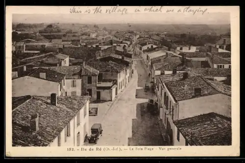 AK Ile de Ré /Ch.-Inf., Le Bois Plage, Vue générale