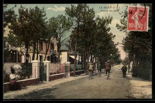 AK La Baule /L.-I., Avenue des Lilas