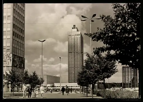 AK Berlin, Interhotel Stadt Berlin am Alexanderplatz