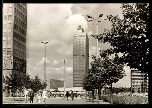 AK Berlin, Interhotel Stadt Berlin am Alexanderplatz