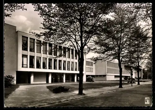 AK Berlin-Dahlem, Partie an der Freien Universität