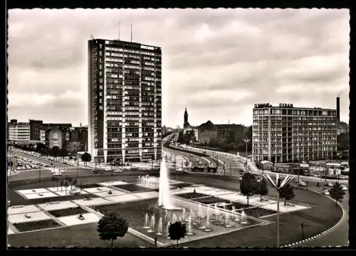AK Berlin, Blick auf den Ernst-Reuter-Platz