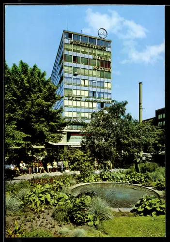 AK Kiel, Hotel Astor, Holstenplatz, Turm