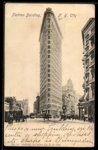 AK New York, NY, Flatiron Building