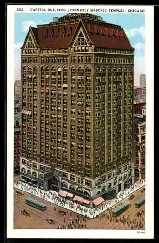 AK Chicago, IL, Masonic Temple