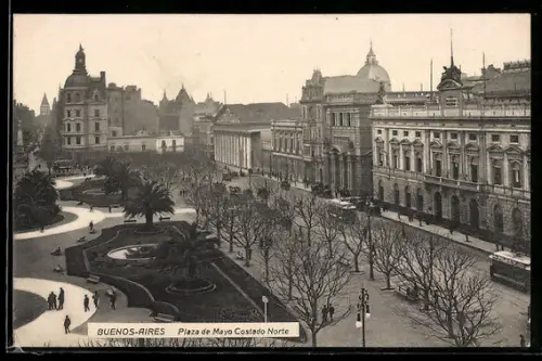 AK Buenos Aires, Plaza Mayo, Costado Norte
