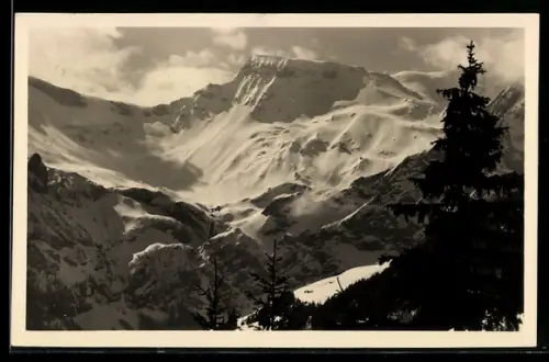 Foto-AK Emanuel Gyger: Adelboden, Wildstrubel