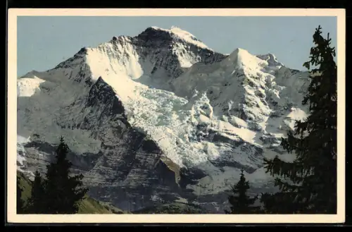 Foto-AK Emanuel Gyger: Ansicht der Jungfrau