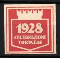 Reklamemarke Turin, Celebrazioni Torinesi 1928