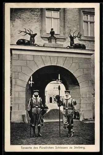 AK Stolberg, Torwarte des Fürstlichen Schlosses