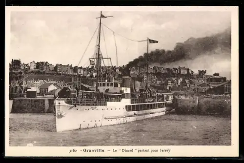 AK Granville, Le Dinard partant pour Jersey