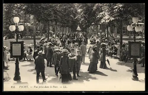 AK Vichy, Vue prise dans le Parc