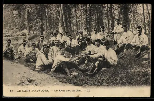 AK Le Mans, Le camp d`Avours, Un Repas dans les Bois