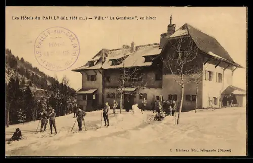 AK Pailly, Villa La Gentiane, en hiver