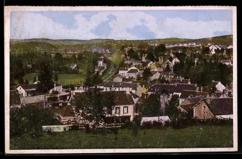 AK La Courtine, Le Camp, Vue générale