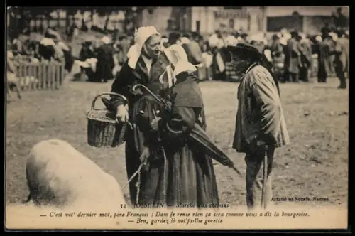 AK Josselin, Marché aux cochons
