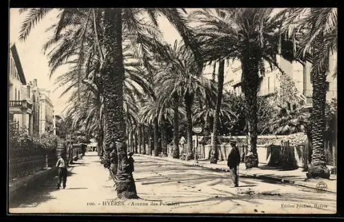 AK Hyères, Avenue des Palmiers