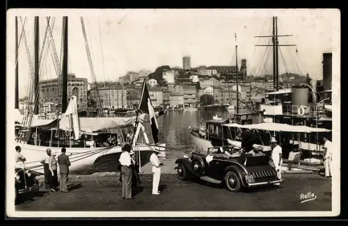AK Cannes, Le Port et le Mont Chevalier